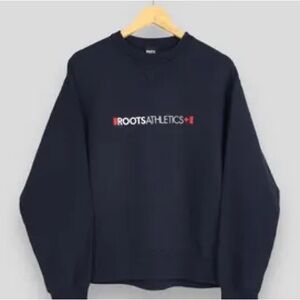 Roots Men's Navy Crewneck Sweater